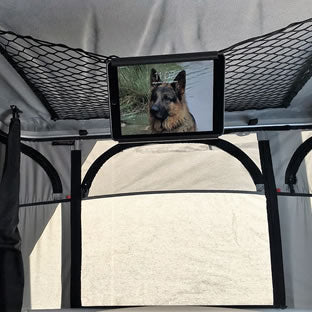 James Baroud Universal Tablet Support | Suits Most Tablets, Adjustable Angle Front View