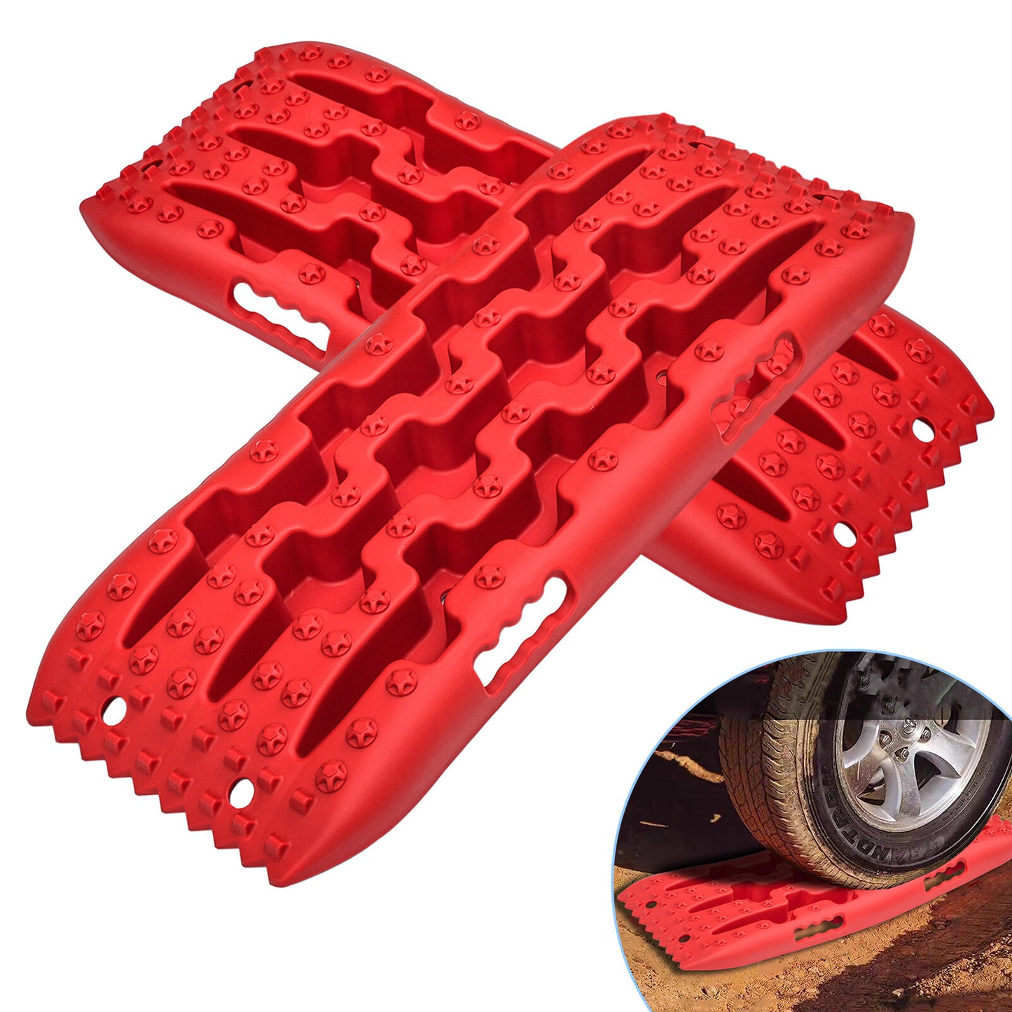 Recovery Tracks Boards Sand Track Mud tracks Snow 10T 2PCS 4WD 4X4 tracks
