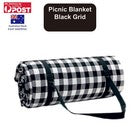 3mx3m Large Picnic Blanket Mat Premium Cashmere Rug Waterproof Outdoor