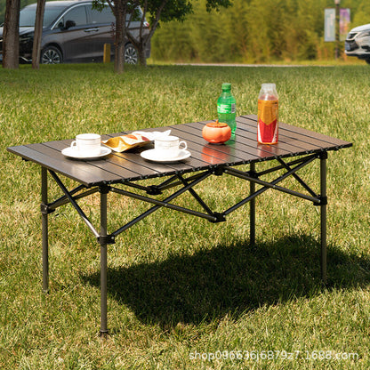 Outdoor Camping Folding Table Picnic Tables Aluminium Portable BBQ Desk AU