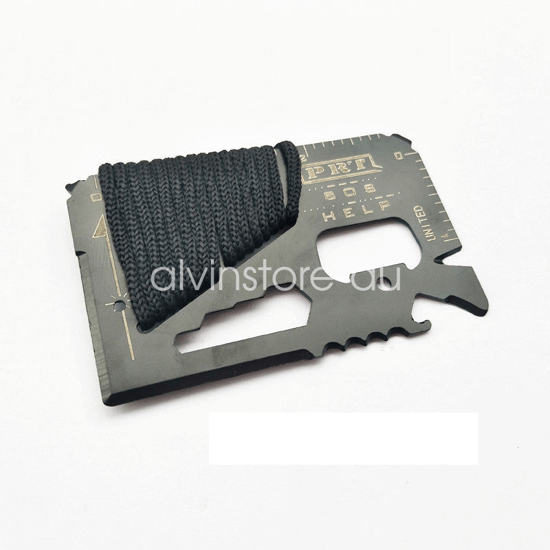 Emergency Survival Equipment Kit Outdoor Sports Tactical Hiking Camping SOS Tool