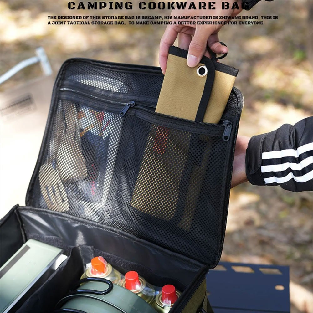 42L Tacticals Camping Storage Bags Large Capacity Insulation Folding Storage Box