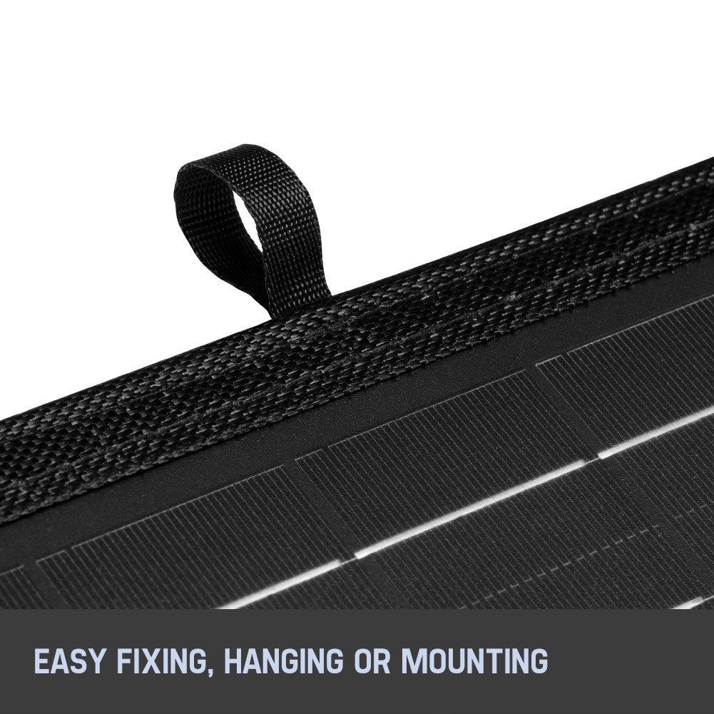 MOBI Solar Blanket 250W Mono 12V Folding Solar Panel Kit 5M Cable Dual USB