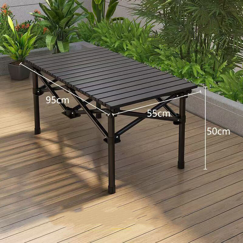 Outdoor Camping Folding Table Picnic Tables Aluminium Portable BBQ Desk AU