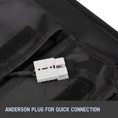 MOBI Solar Blanket 250W Mono 12V Folding Solar Panel Kit 5M Cable Dual USB