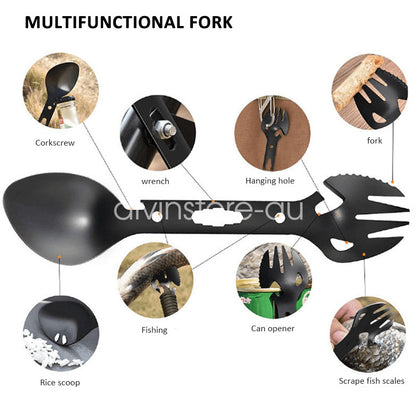 Emergency Survival Equipment Kit Outdoor Sports Tactical Hiking Camping SOS Tool