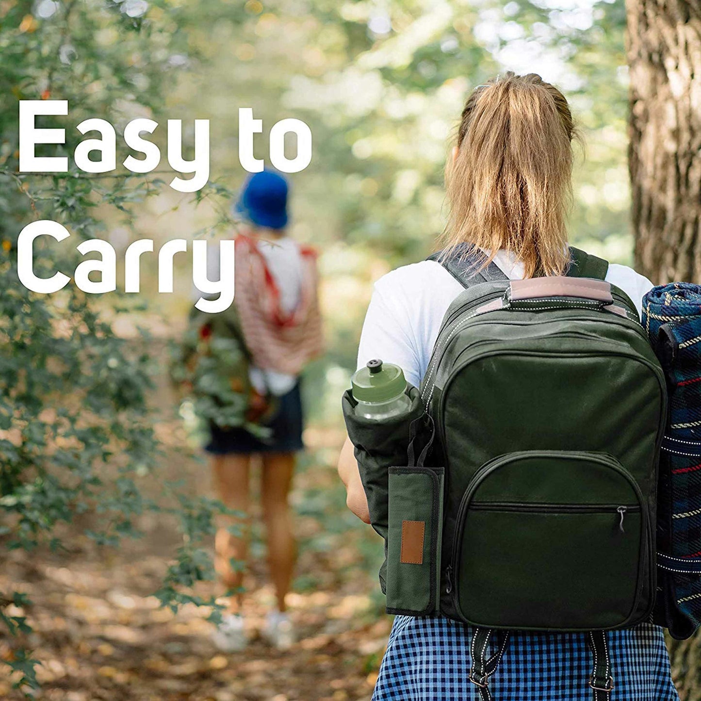 Camping cutlery 13pc set portable fold up carry pack stainless steel outdoor