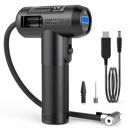 Automatic Cordless Car Tyre Inflator Handheld LCD Digital Air Compressor Pump AU