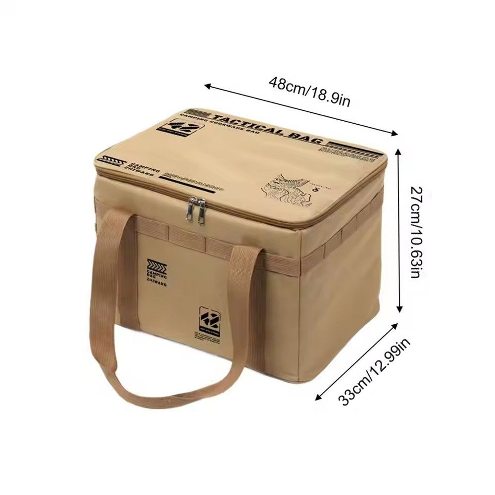 42L Tacticals Camping Storage Bags Large Capacity Insulation Folding Storage Box