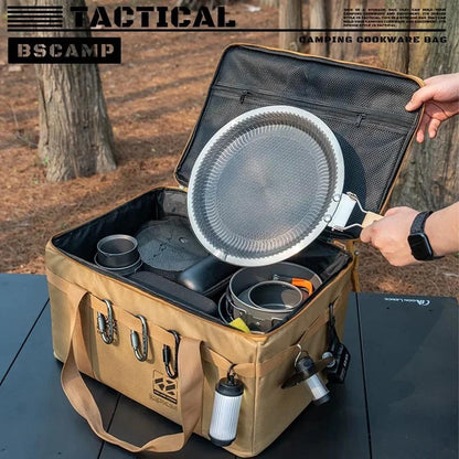 42L Tacticals Camping Storage Bags Large Capacity Insulation Folding Storage Box