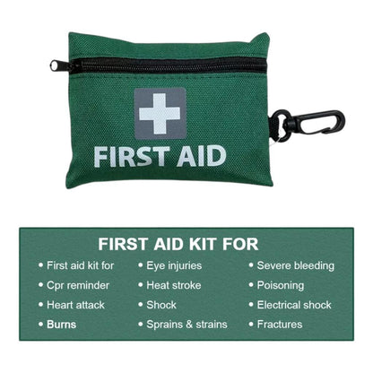 92 Pcs First Aid Kit Survival Bag for Travel, Camping, Hiking, Emergency Use