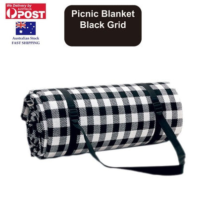 3mx3m Large Picnic Blanket Mat Premium Cashmere Rug Waterproof Outdoor