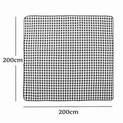 3mx3m Large Picnic Blanket Mat Premium Cashmere Rug Waterproof Outdoor