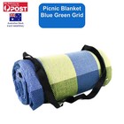 3mx3m Large Picnic Blanket Mat Premium Cashmere Rug Waterproof Outdoor